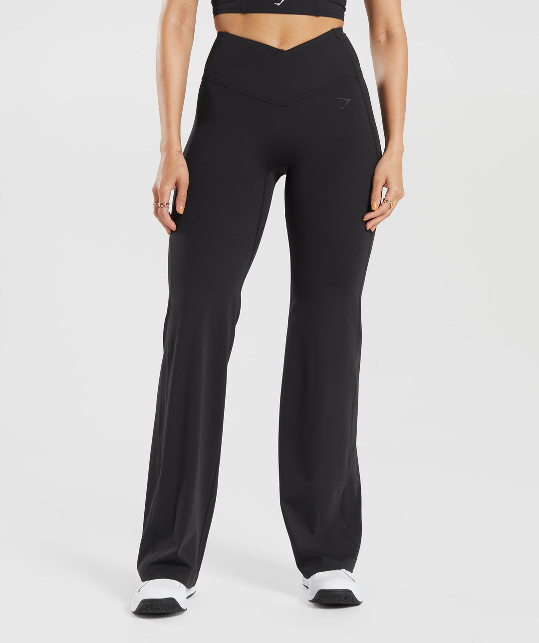 Crossover Regular Flared Leggings