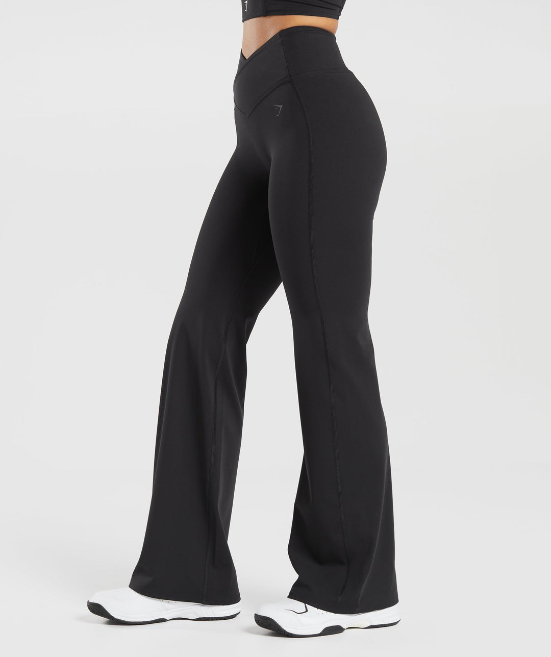 Crossover Regular Flared Leggings