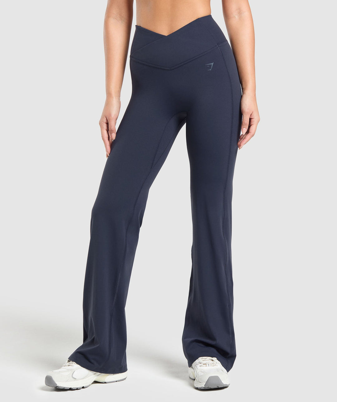 Crossover Flared Leggings
