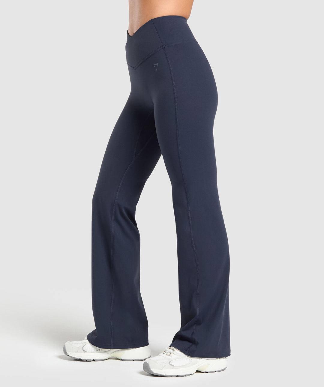 Crossover Flared Leggings