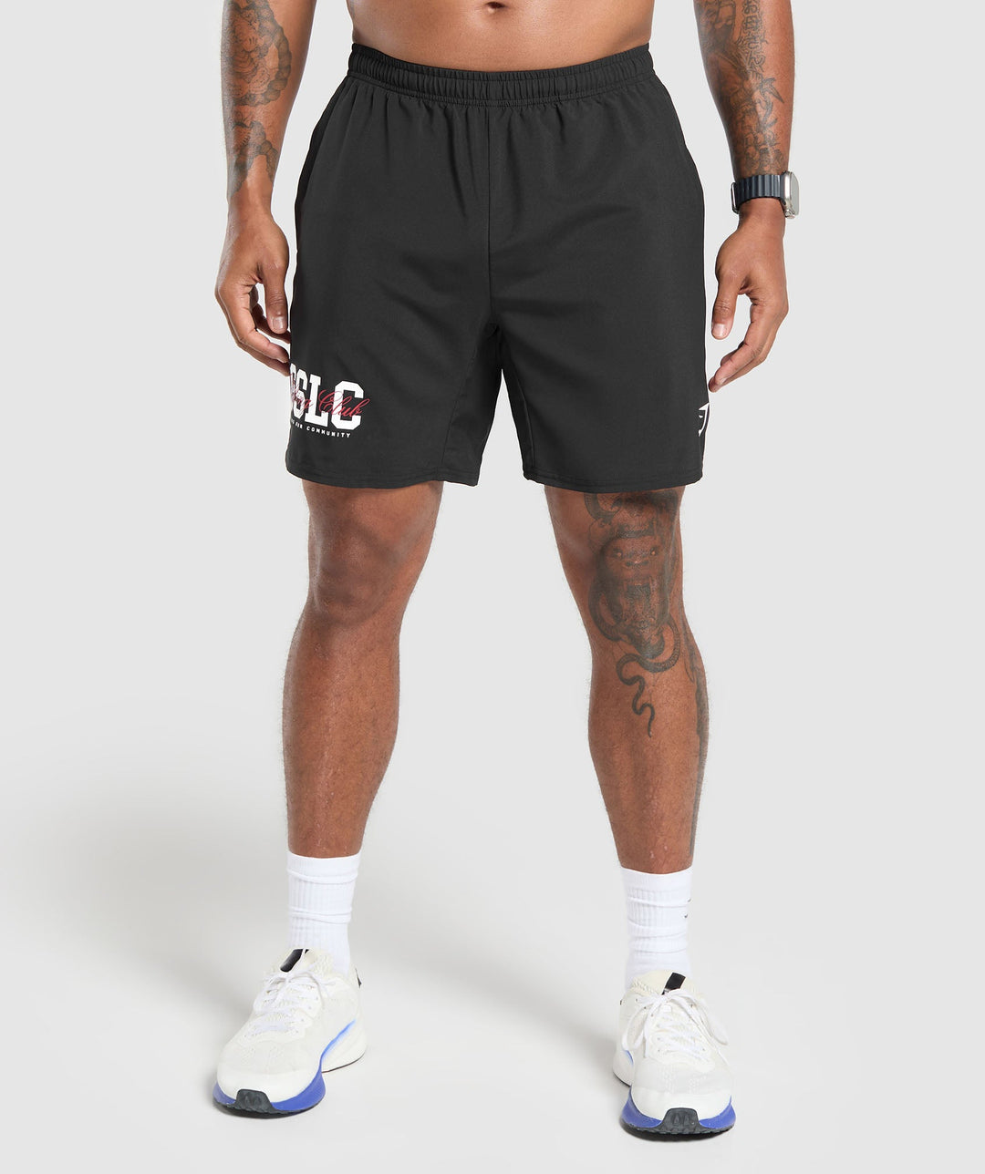 Script Graphic Short - Black