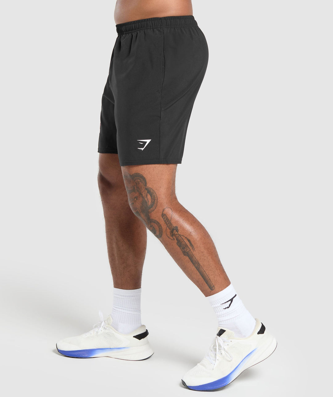 Script Graphic Short - Black