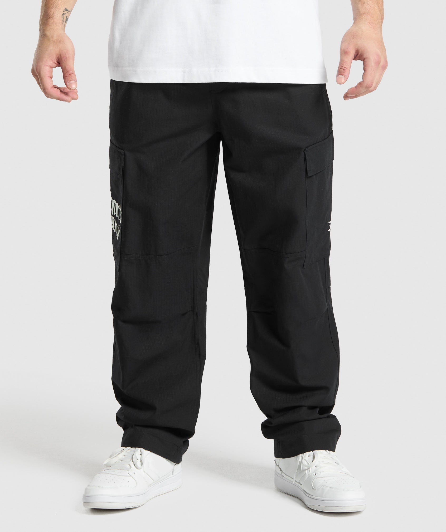 Lifting Club Ripstop Cargo - Black