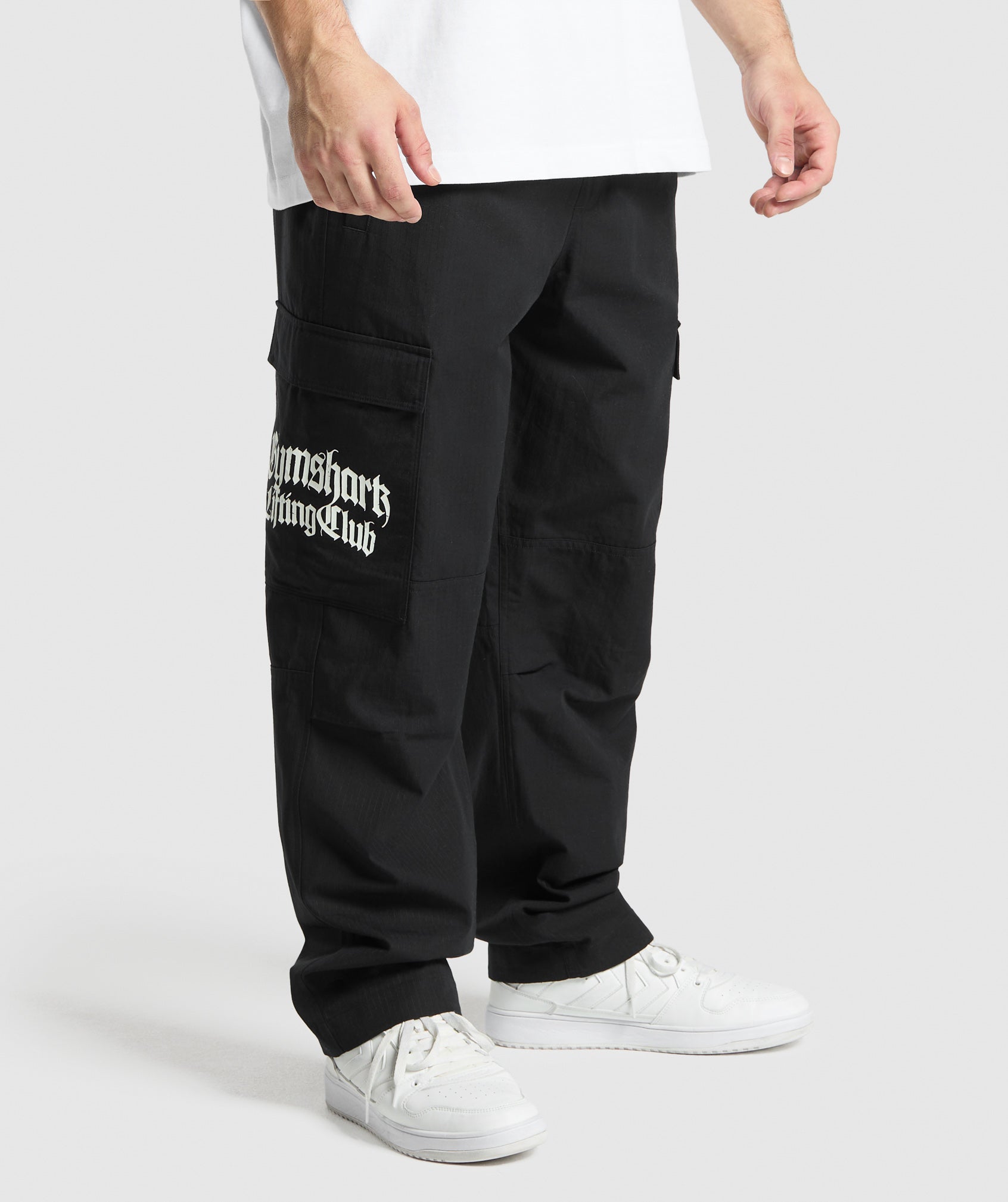 Lifting Club Ripstop Cargo - Black