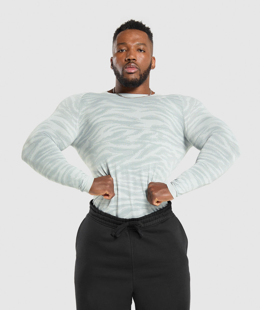 Geo Animal Seamless Long Sleeve T-Shirt